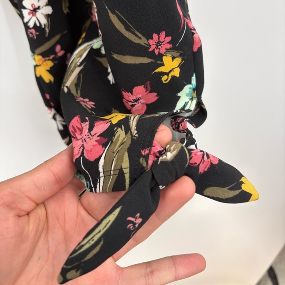 Lane Bryant floral boho summer print balloon parachute flowy pants size 22/24 - Picture 5 of 14